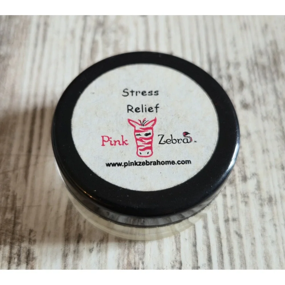 Pink Zebra Stress Relief Spa Sprinkles Wax Melt Jar 1-1/8 oz Including Jar